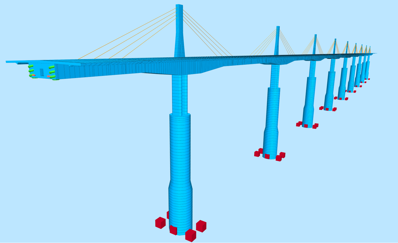 Extradosed Bridge over the Brahmaputra